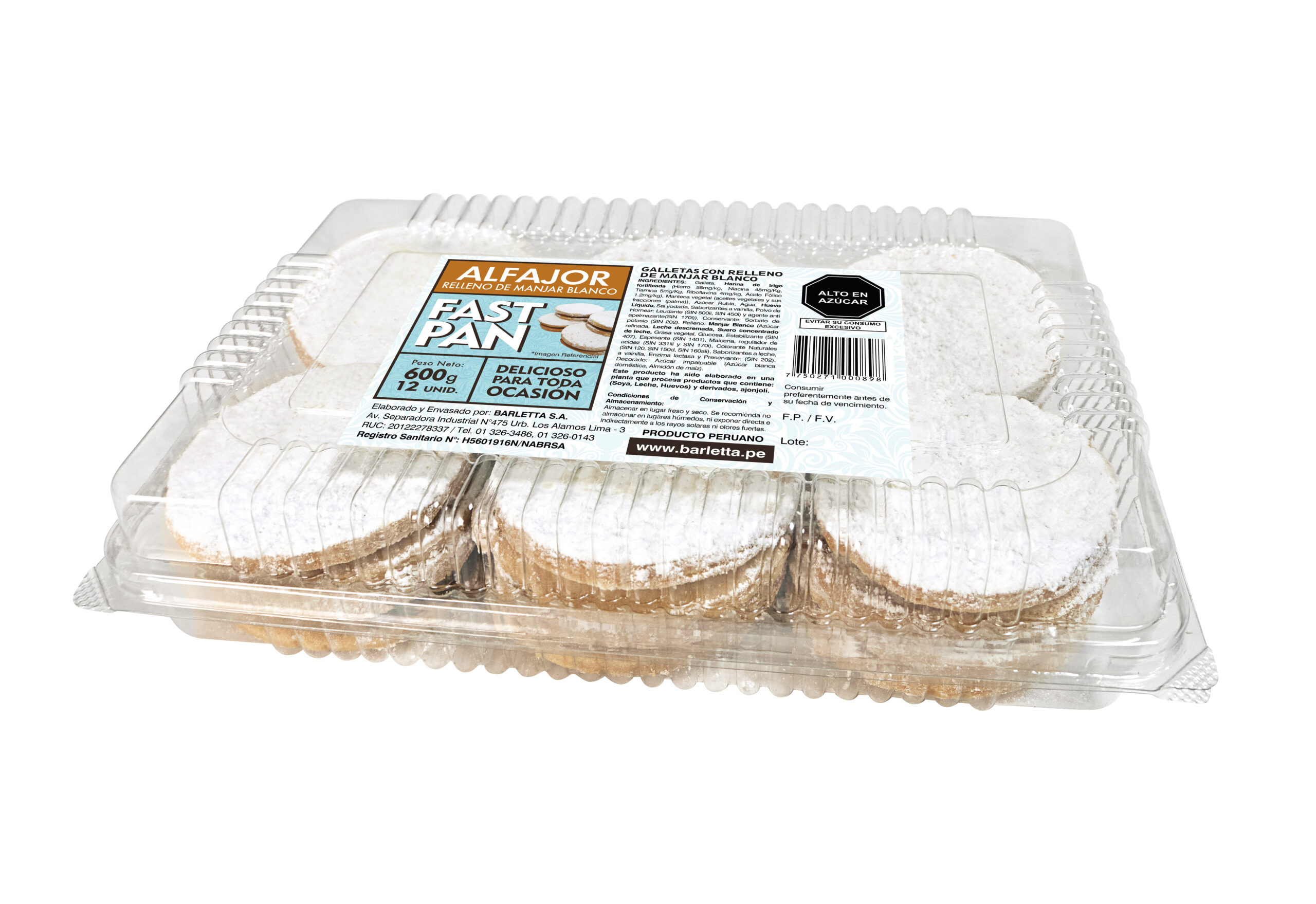 Alfajor clasico Fast Pan - Imagen 3