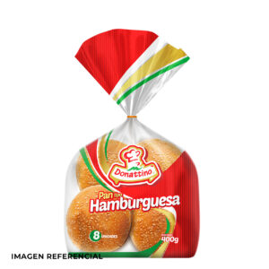 Pan tipo Hamburguesa Donattino 8 und.