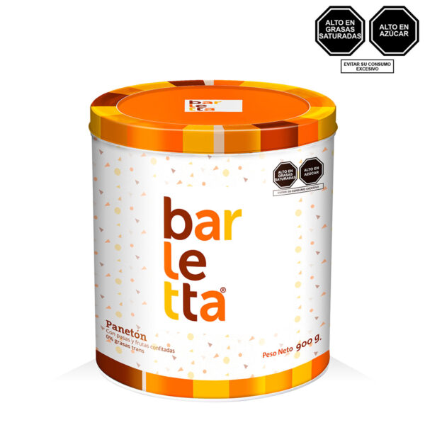 Paneton Tradicional Barletta Lata 900 g. - Imagen 2