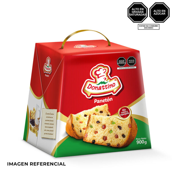 Paneton Tradicional Donattino Caja 900 g.